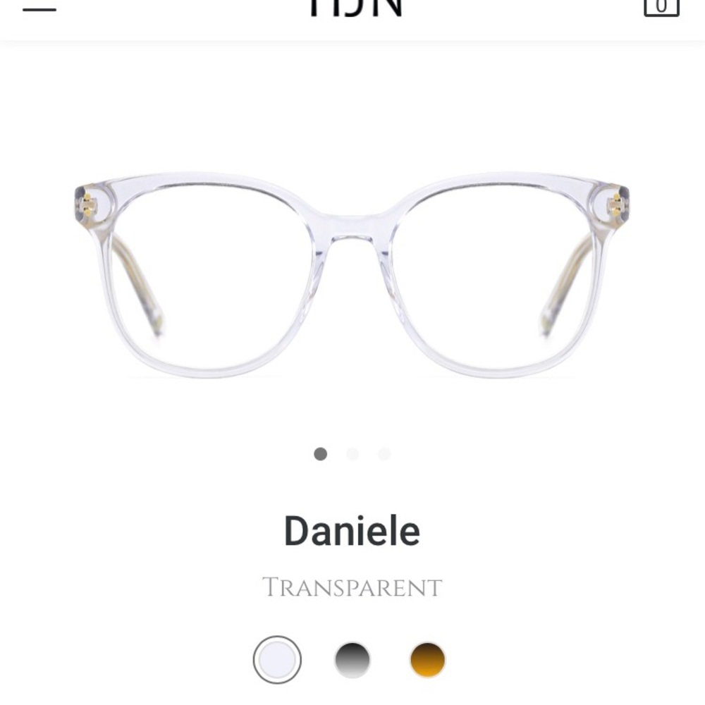 TIJN Transparent Glasses (non prescription)